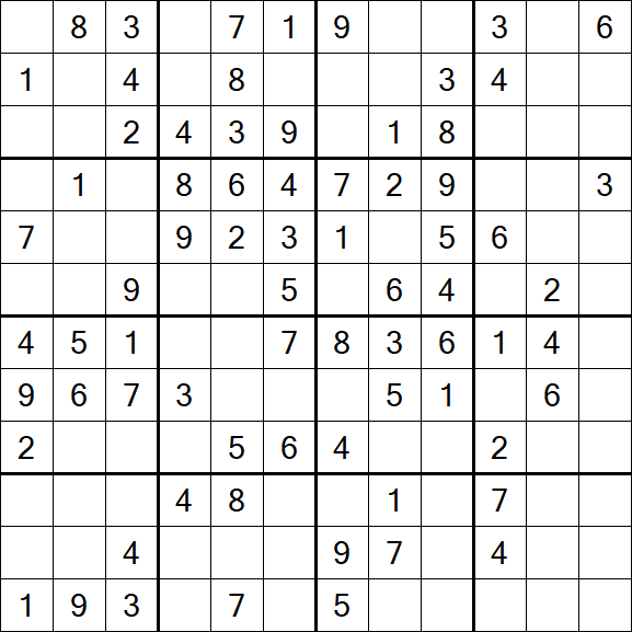 Butterfly Sudoku - Moyen