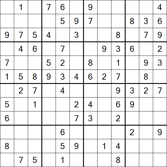 Butterfly Sudoku - Moyen