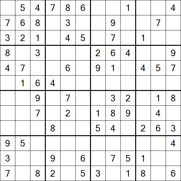 Butterfly Sudoku - Moyen