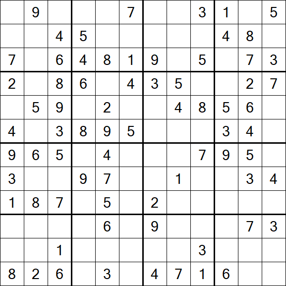 Butterfly Sudoku - Moyen
