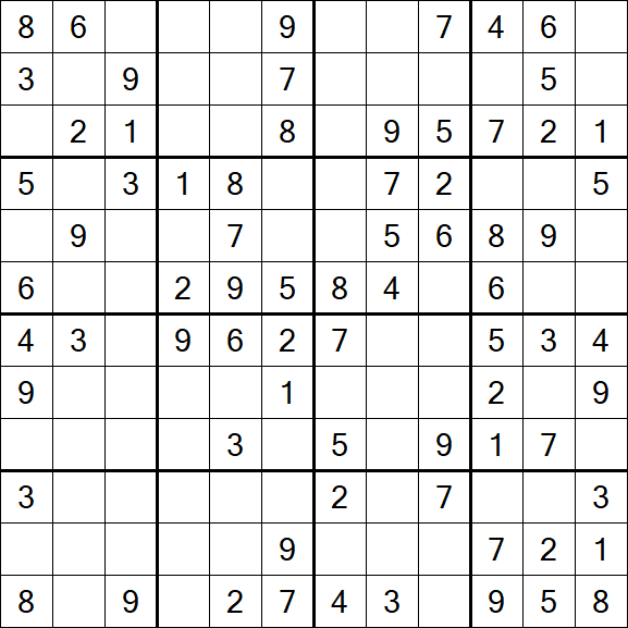 Butterfly Sudoku - Moyen