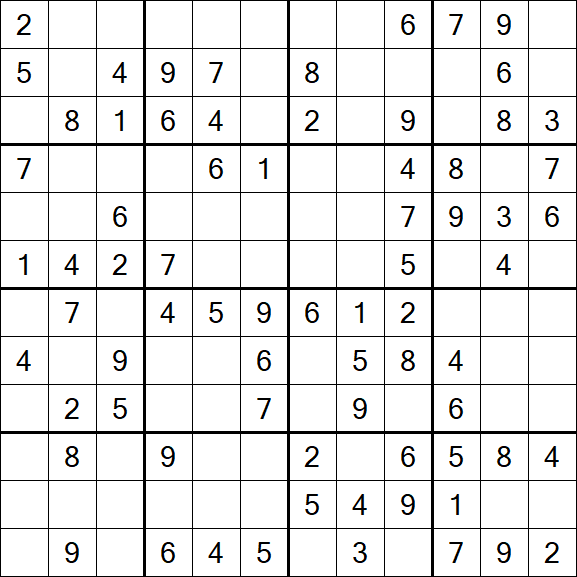 Butterfly Sudoku - Moyen