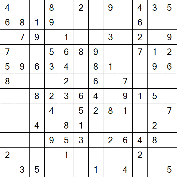 Butterfly Sudoku - Moyen