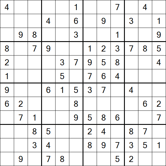 Butterfly Sudoku - Moyen