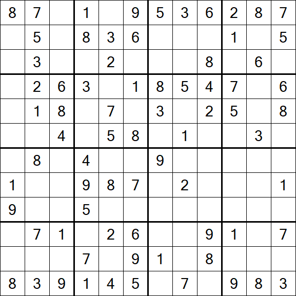 Butterfly Sudoku - Moyen