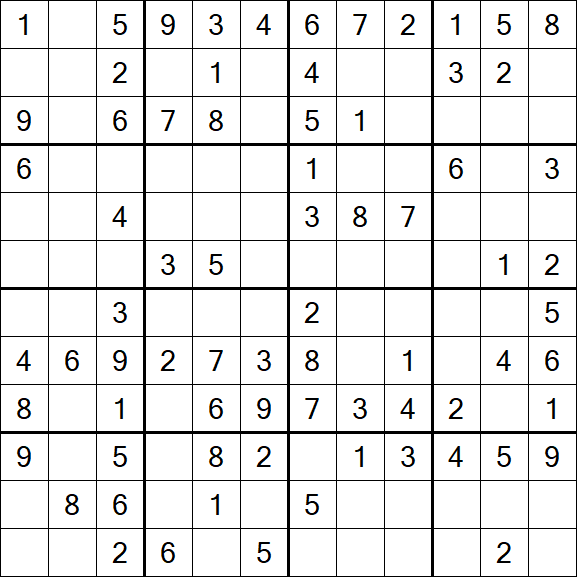 Butterfly Sudoku - Moyen