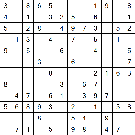 Butterfly Sudoku - Moyen