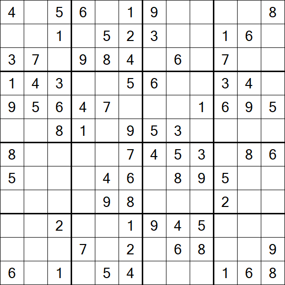 Butterfly Sudoku - Moyen