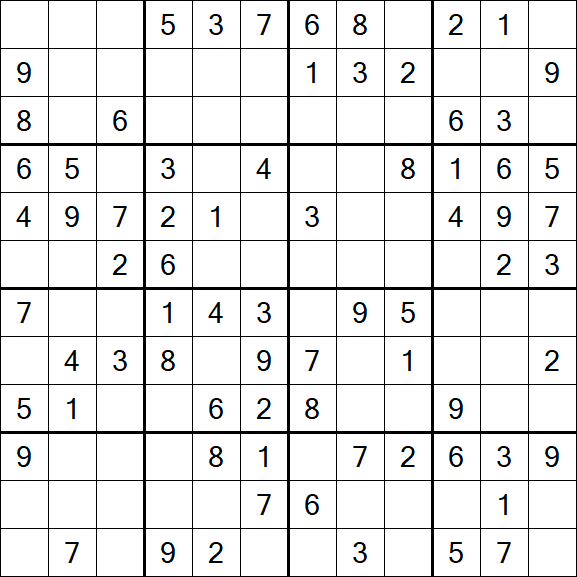 Butterfly Sudoku - Moyen