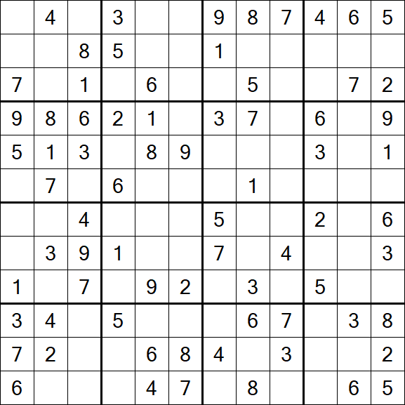 Butterfly Sudoku - Medio
