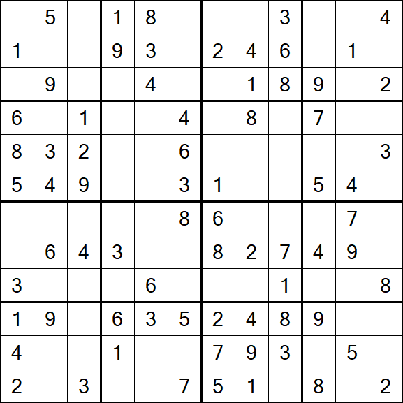 Butterfly Sudoku - Moyen