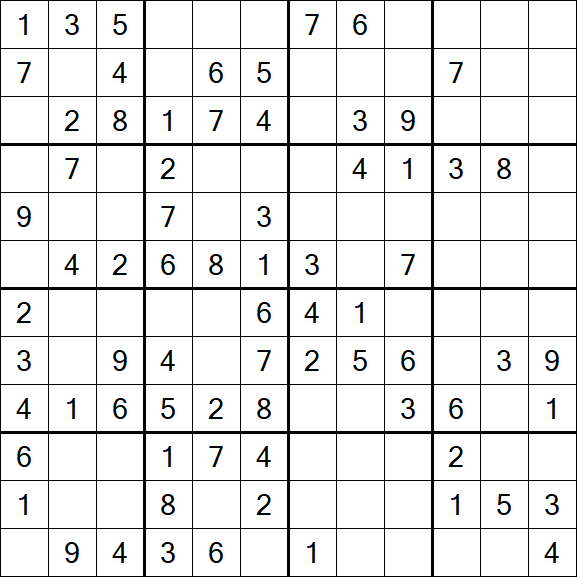 Butterfly Sudoku - Moyen