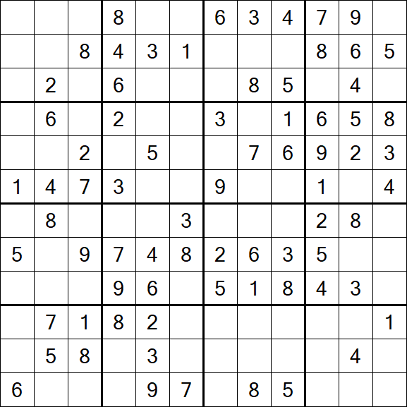 Butterfly Sudoku - Moyen