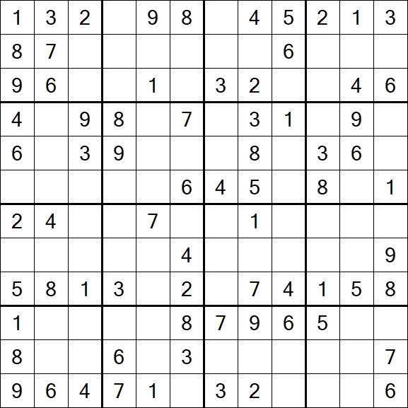 Butterfly Sudoku - Moyen