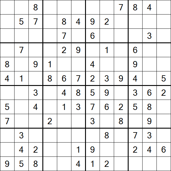 Butterfly Sudoku - Moyen