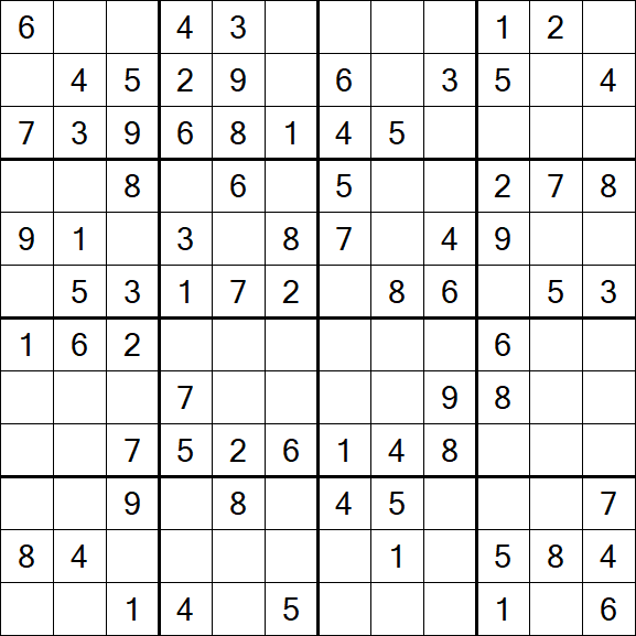 Butterfly Sudoku - Moyen