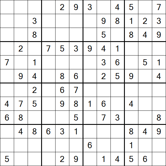 Butterfly Sudoku - Moyen