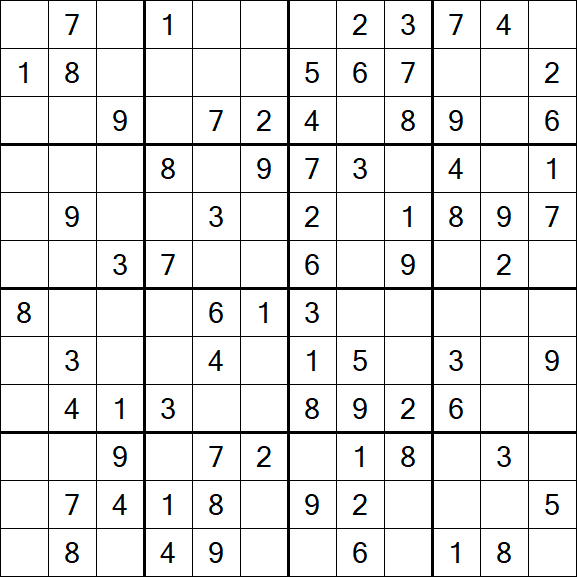 Butterfly Sudoku - Medium