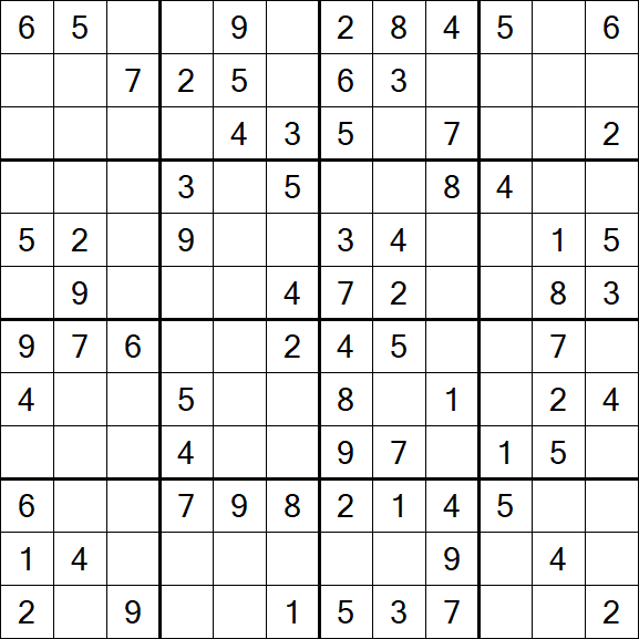 Butterfly Sudoku - Medium