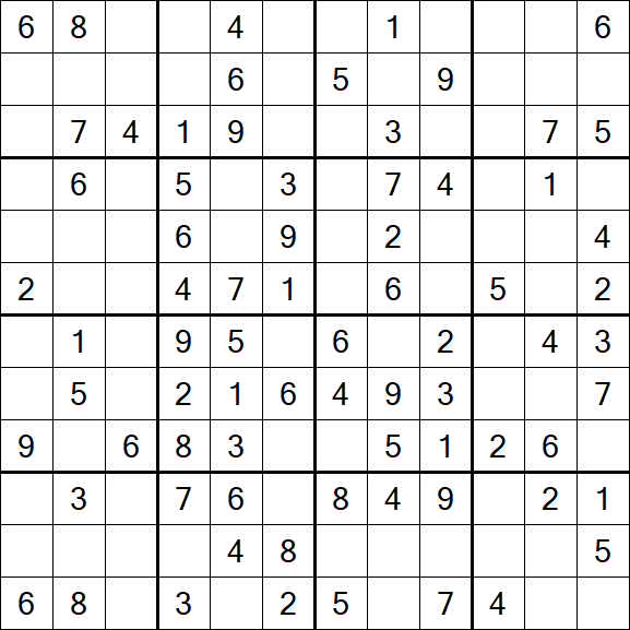 Butterfly Sudoku - Medium