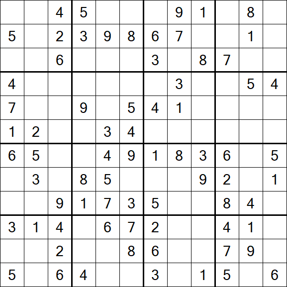 Butterfly Sudoku - Medio