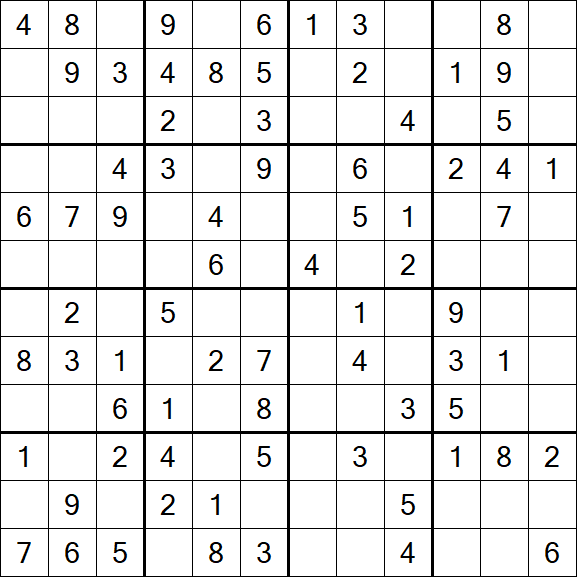 Butterfly Sudoku - Medium