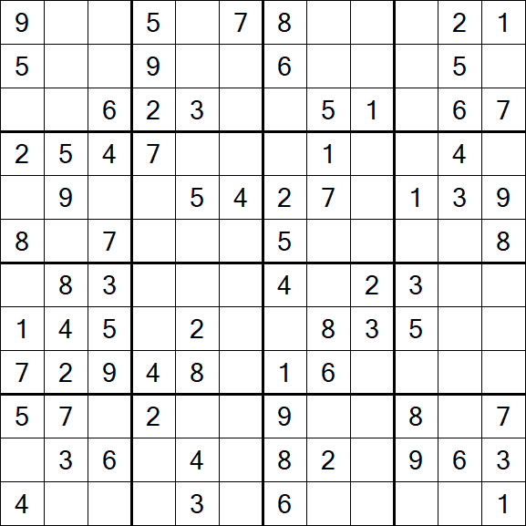 Butterfly Sudoku - Medium
