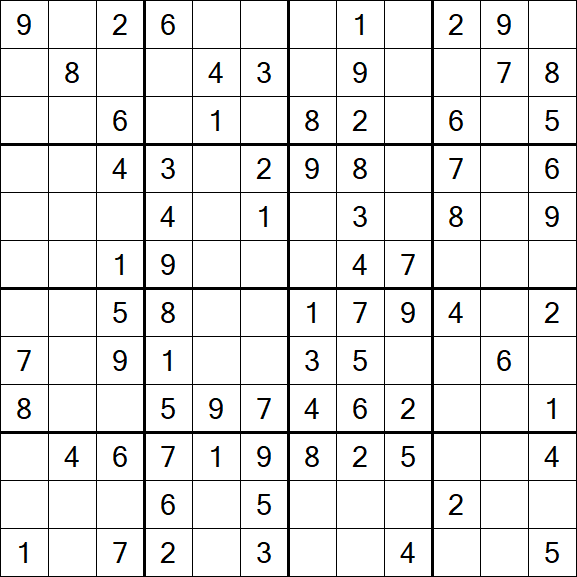 Butterfly Sudoku - Medium