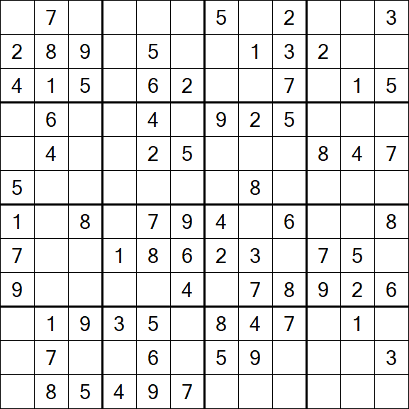 Butterfly Sudoku - Medium