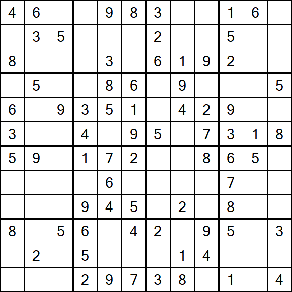 Butterfly Sudoku - Medium
