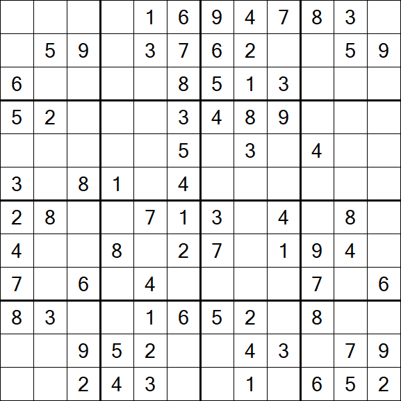 Butterfly Sudoku - Medium