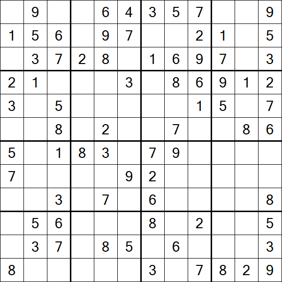 Butterfly Sudoku - Medium
