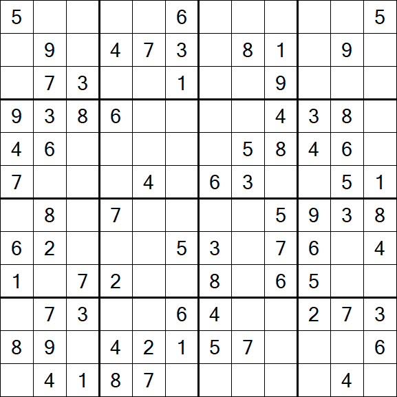 Butterfly Sudoku - Medium