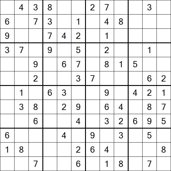 Butterfly Sudoku - Medium