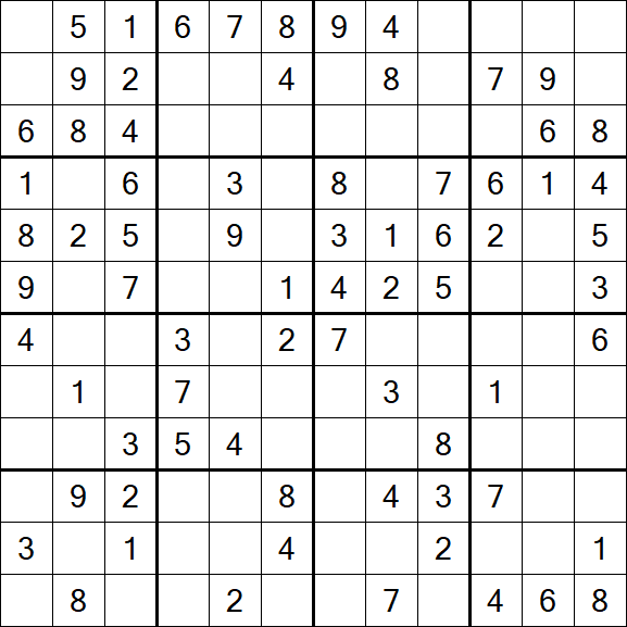 Butterfly Sudoku - Medium