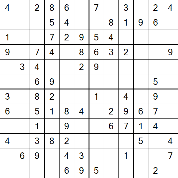 Butterfly Sudoku - Medium