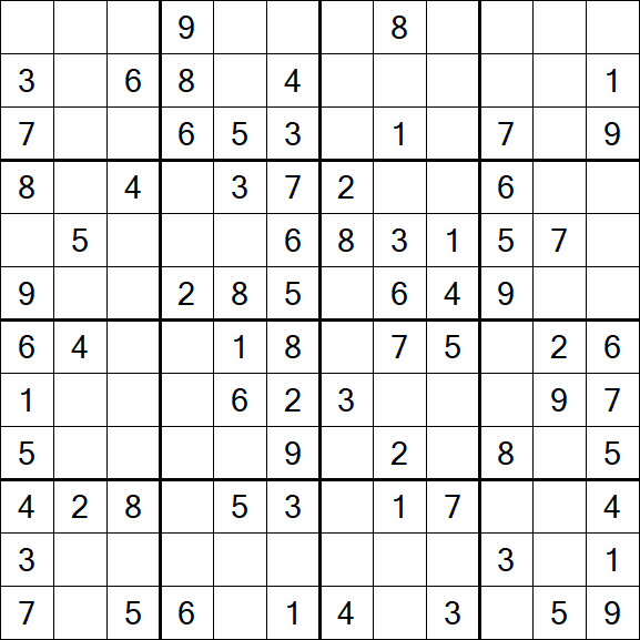 Butterfly Sudoku - Medio