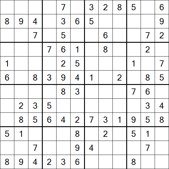 Butterfly Sudoku - Medium