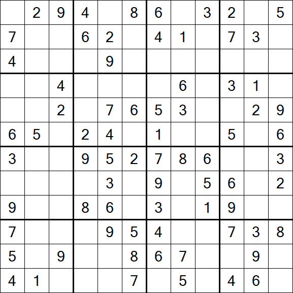 Butterfly Sudoku - Medium