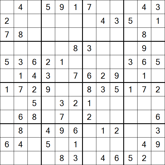 Butterfly Sudoku - Medium