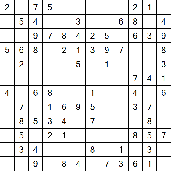 Butterfly Sudoku - Medium