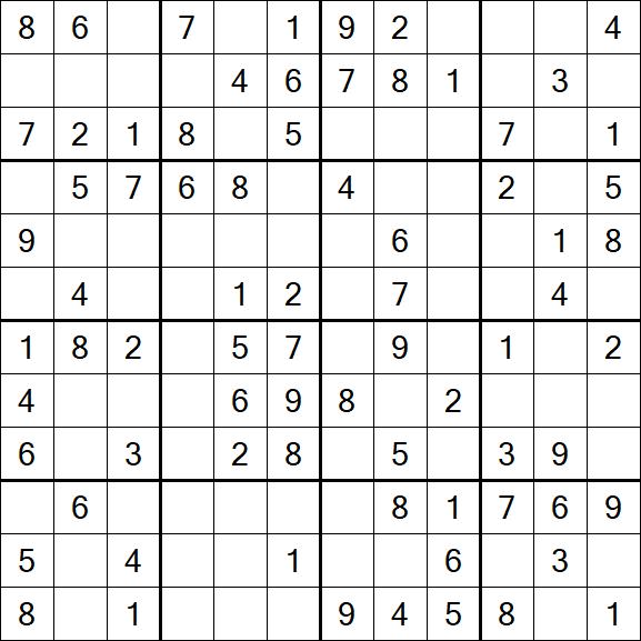 Butterfly Sudoku - Medium