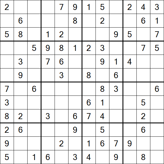 Butterfly Sudoku - Mittel