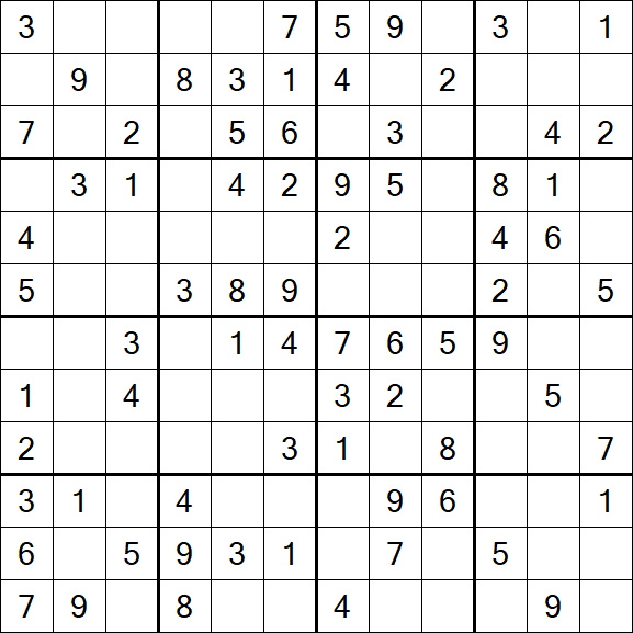Butterfly Sudoku - Medio