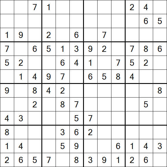 Butterfly Sudoku - Médio