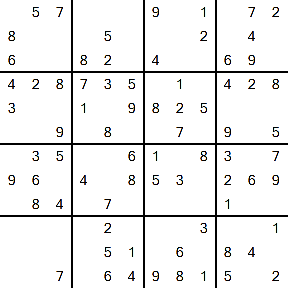 Butterfly Sudoku - Medio