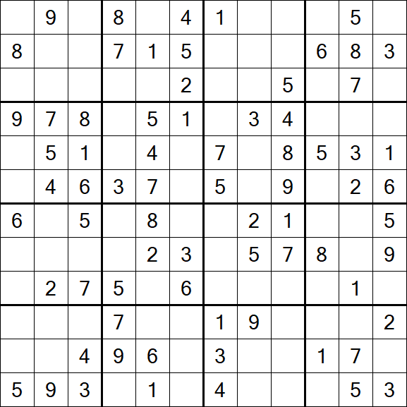 Butterfly Sudoku - Medio