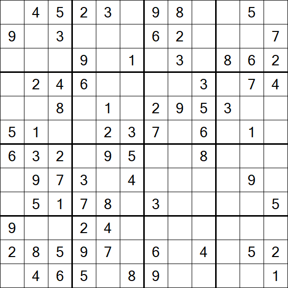 Butterfly Sudoku - Medio