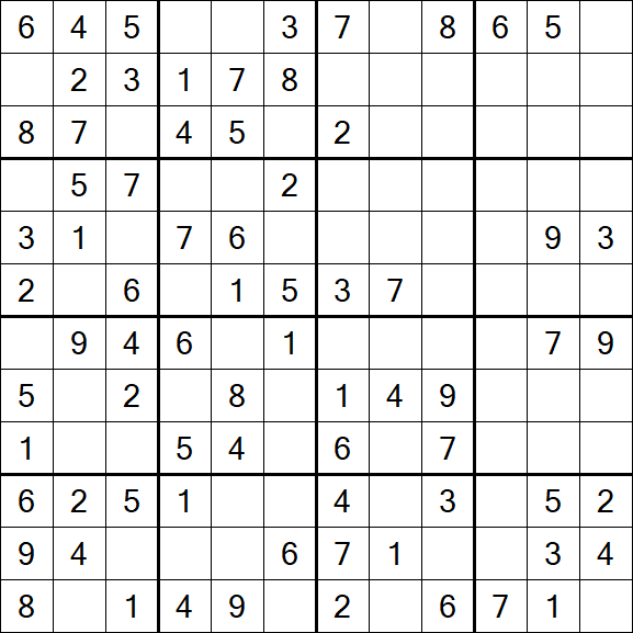Butterfly Sudoku - Mittel