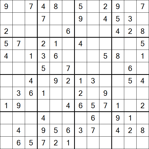 Butterfly Sudoku - Mittel